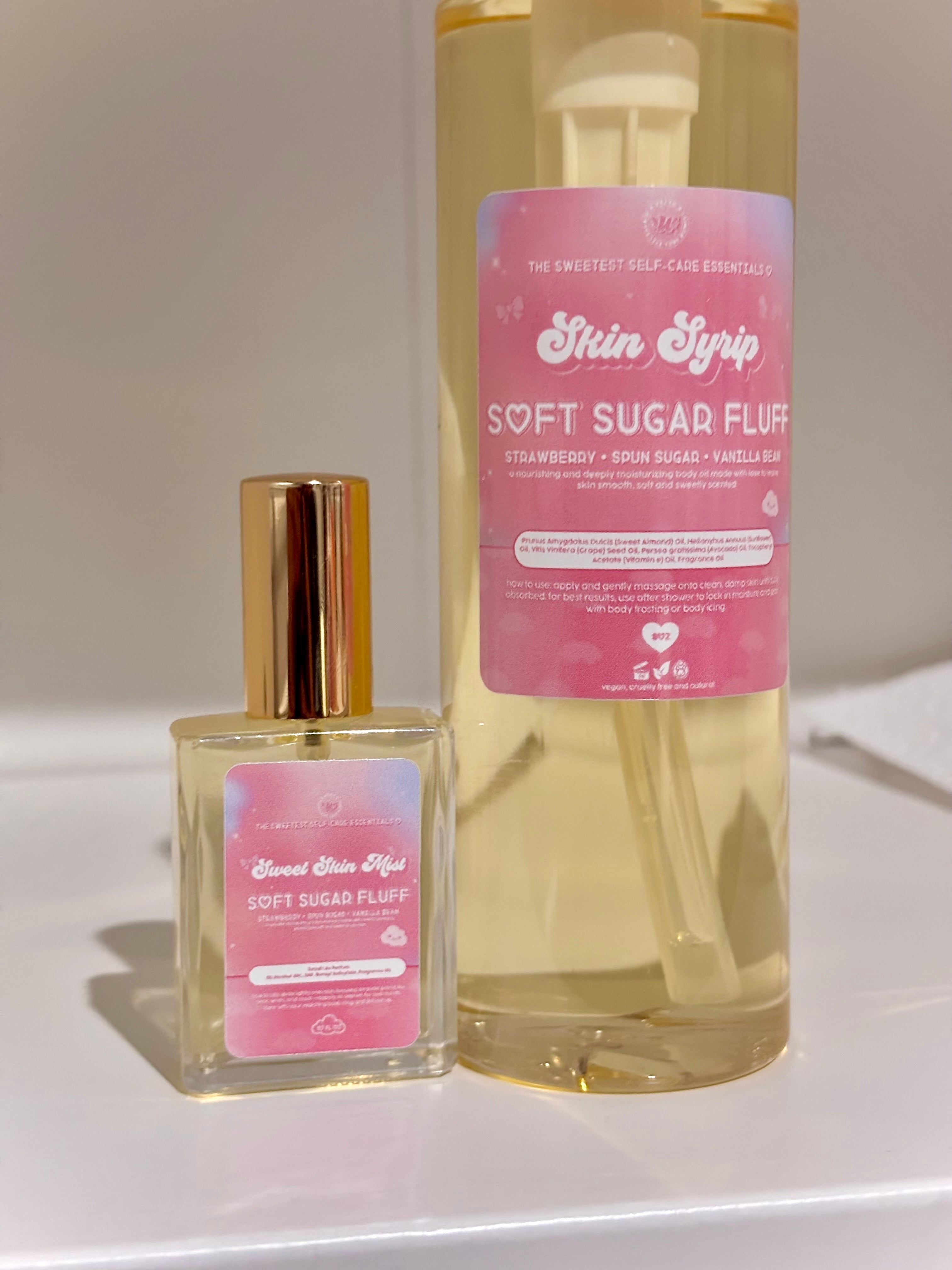 soft sugar fluff sweet skin mist