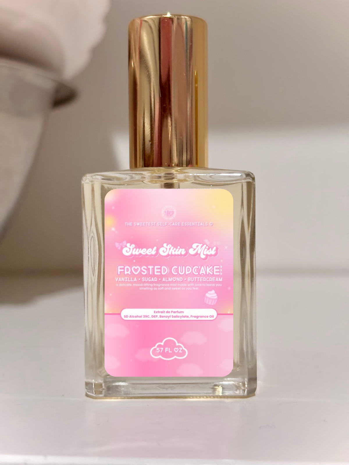 frosted cupcake sweet skin mist