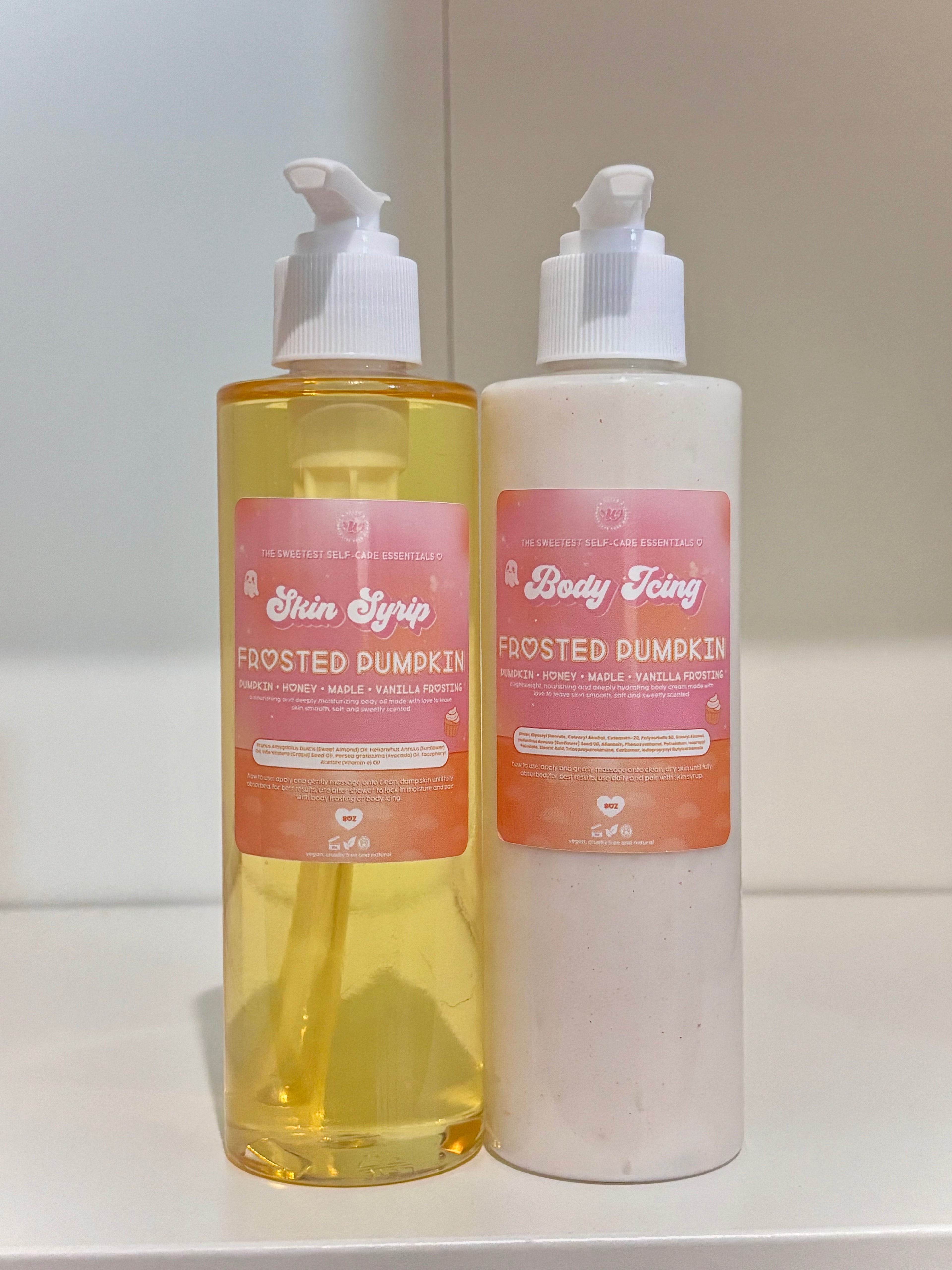 frosted pumpkin skin syrup