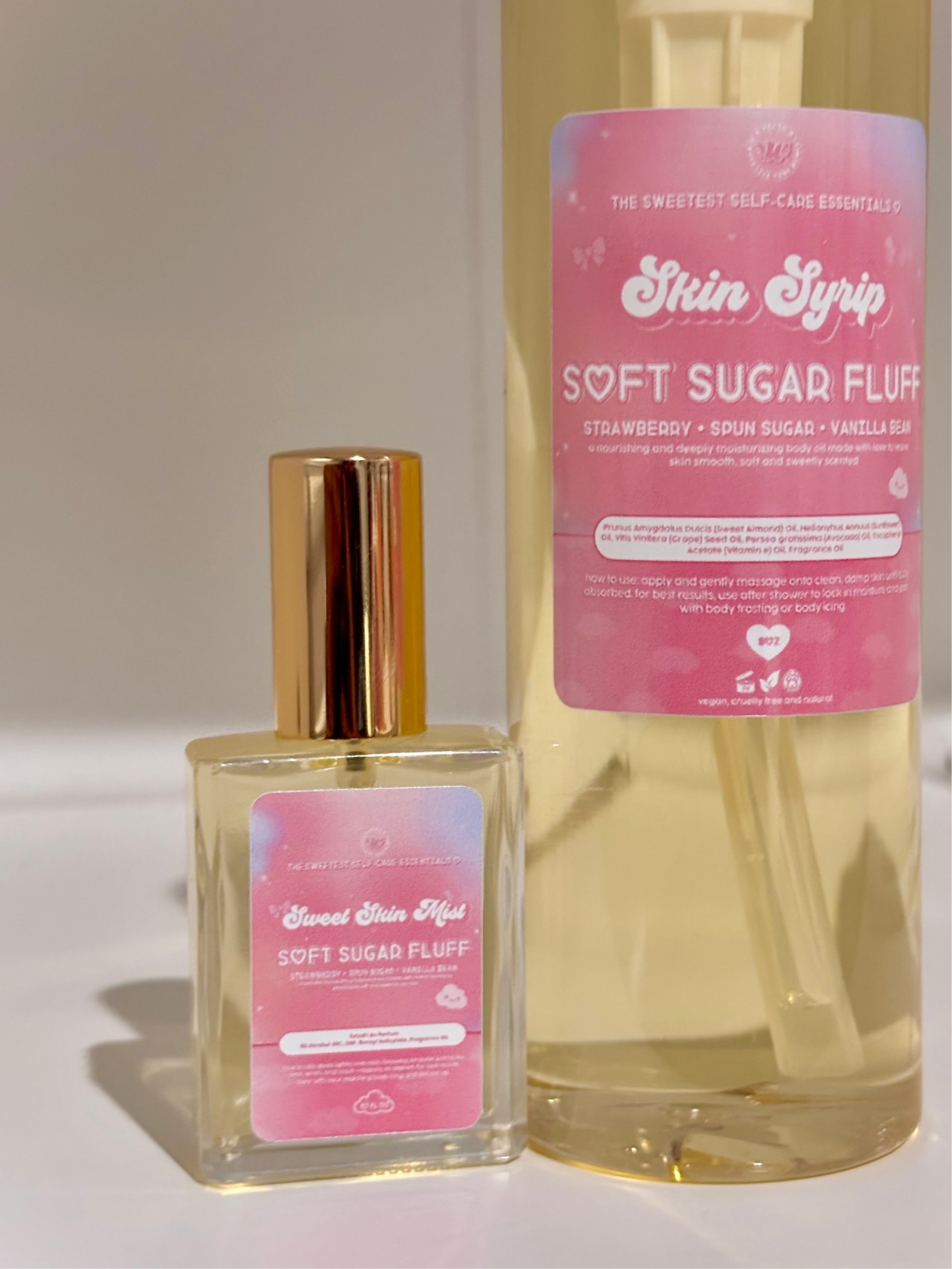 soft sugar fluff sweet skin mist