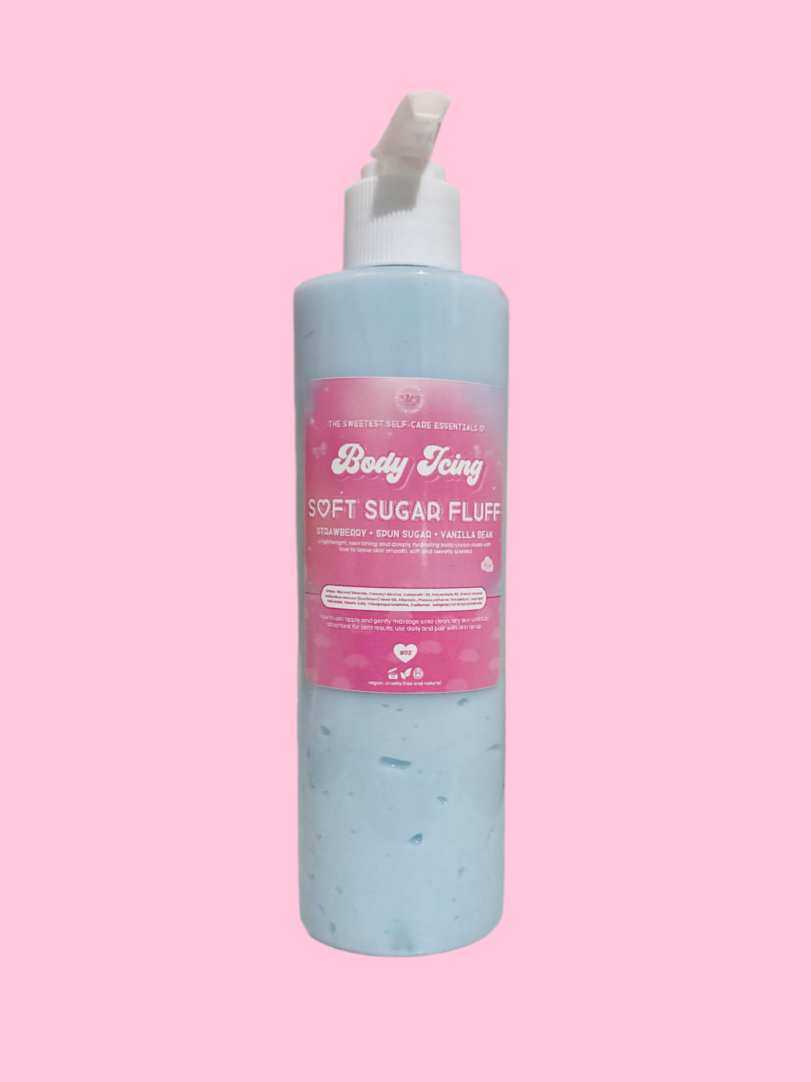 soft sugar fluff body icing