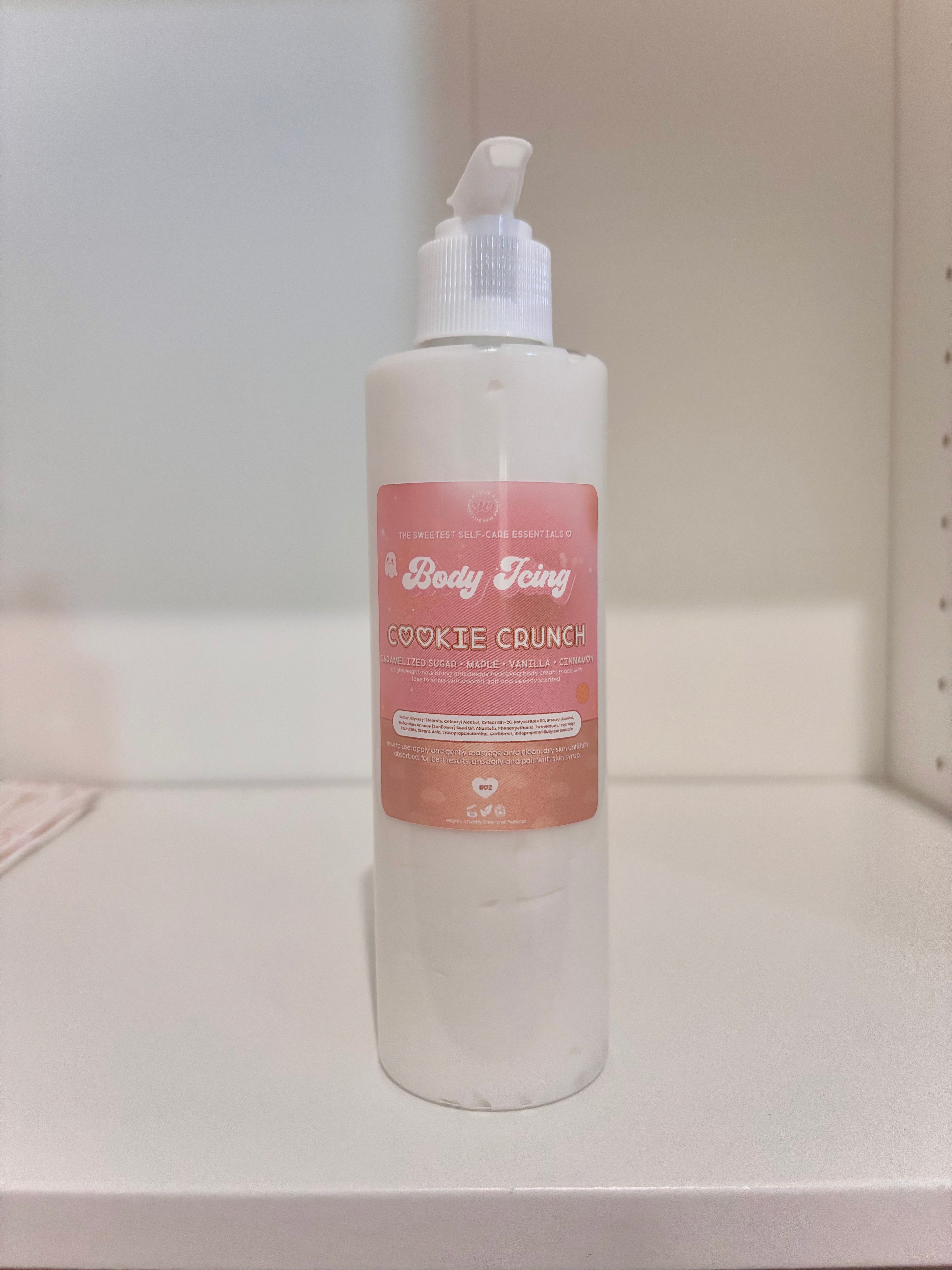 cookie crunch body icing