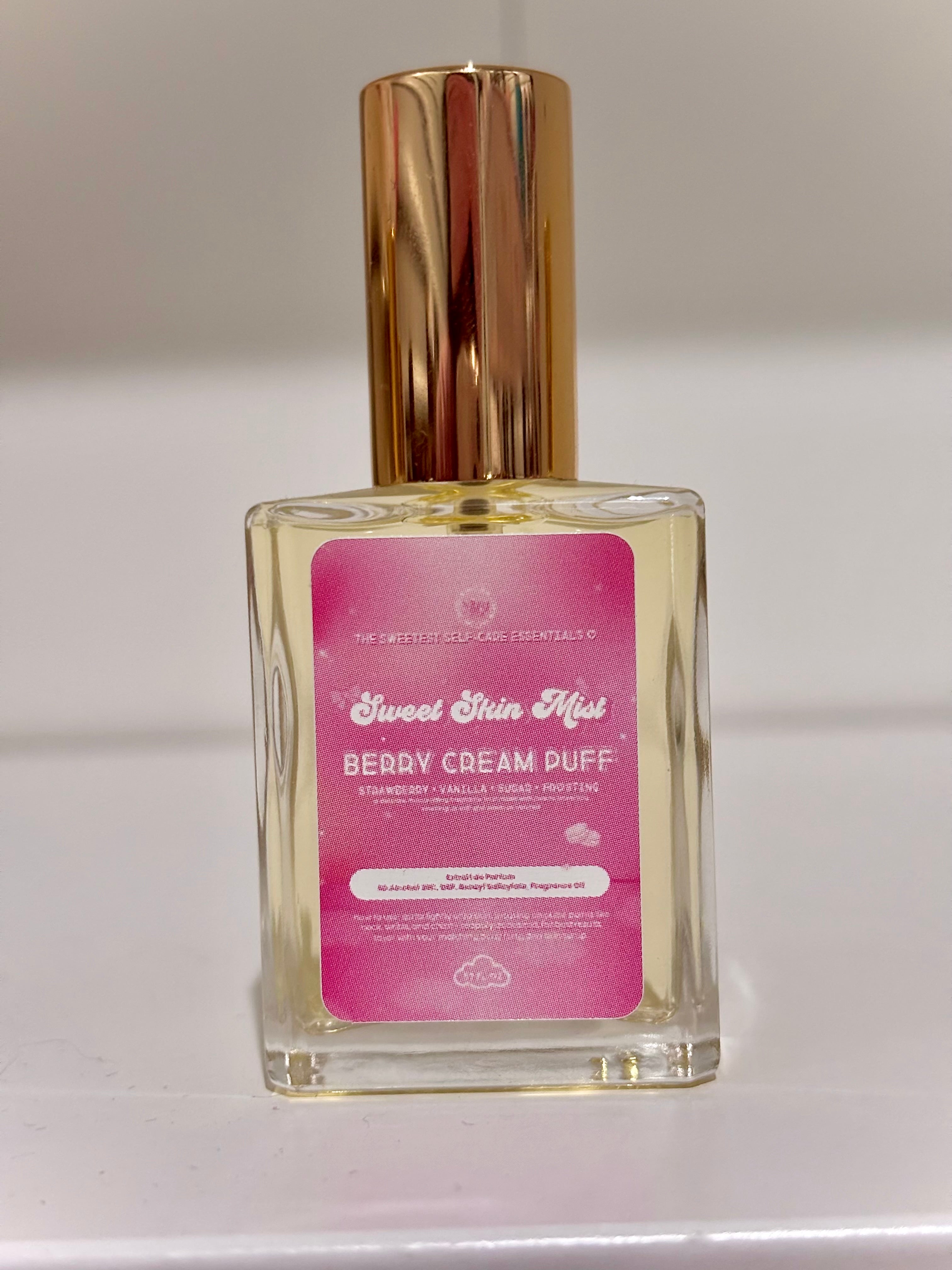 berry cream puff sweet skin mist