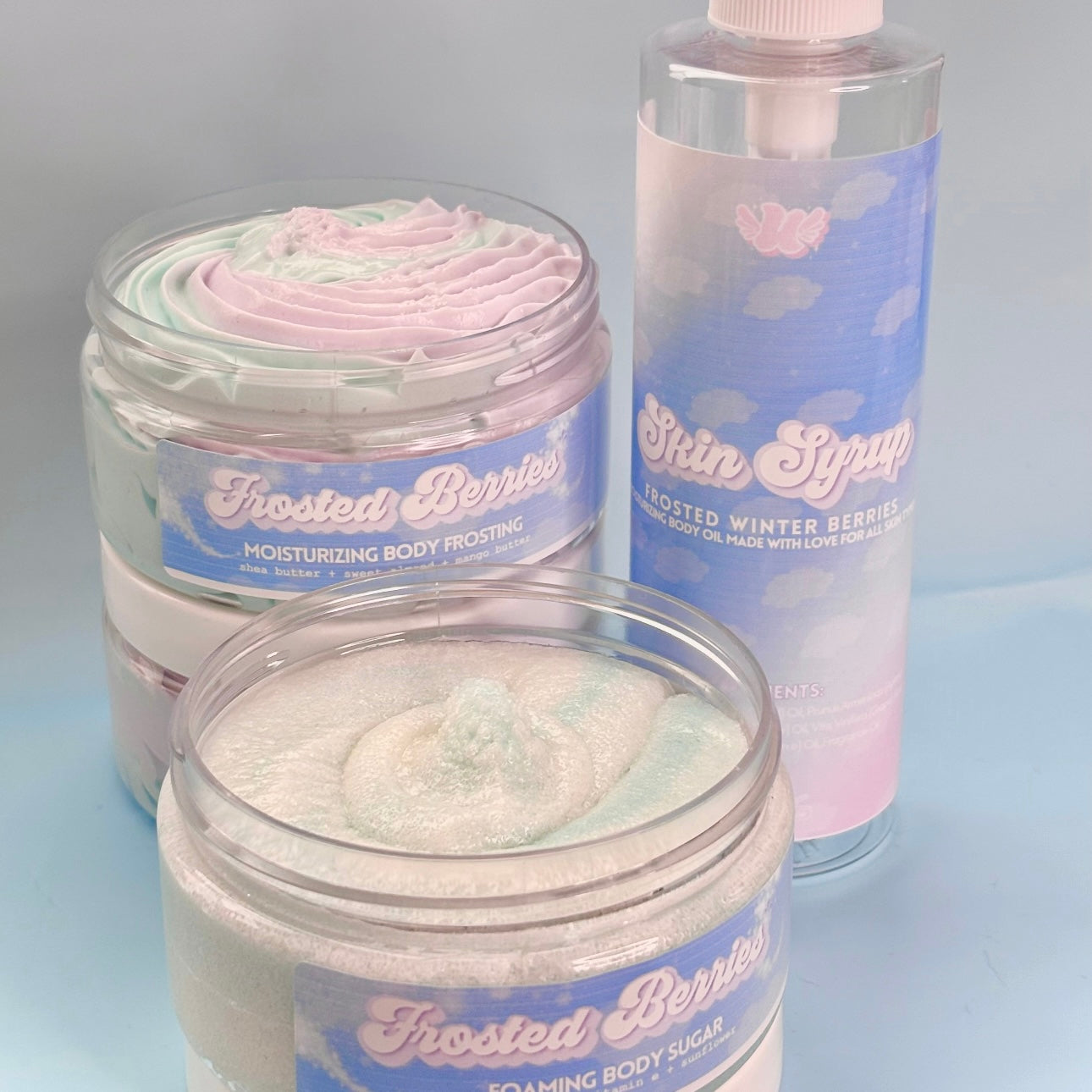 NEW! Frosted Winter Berries Body Bundle