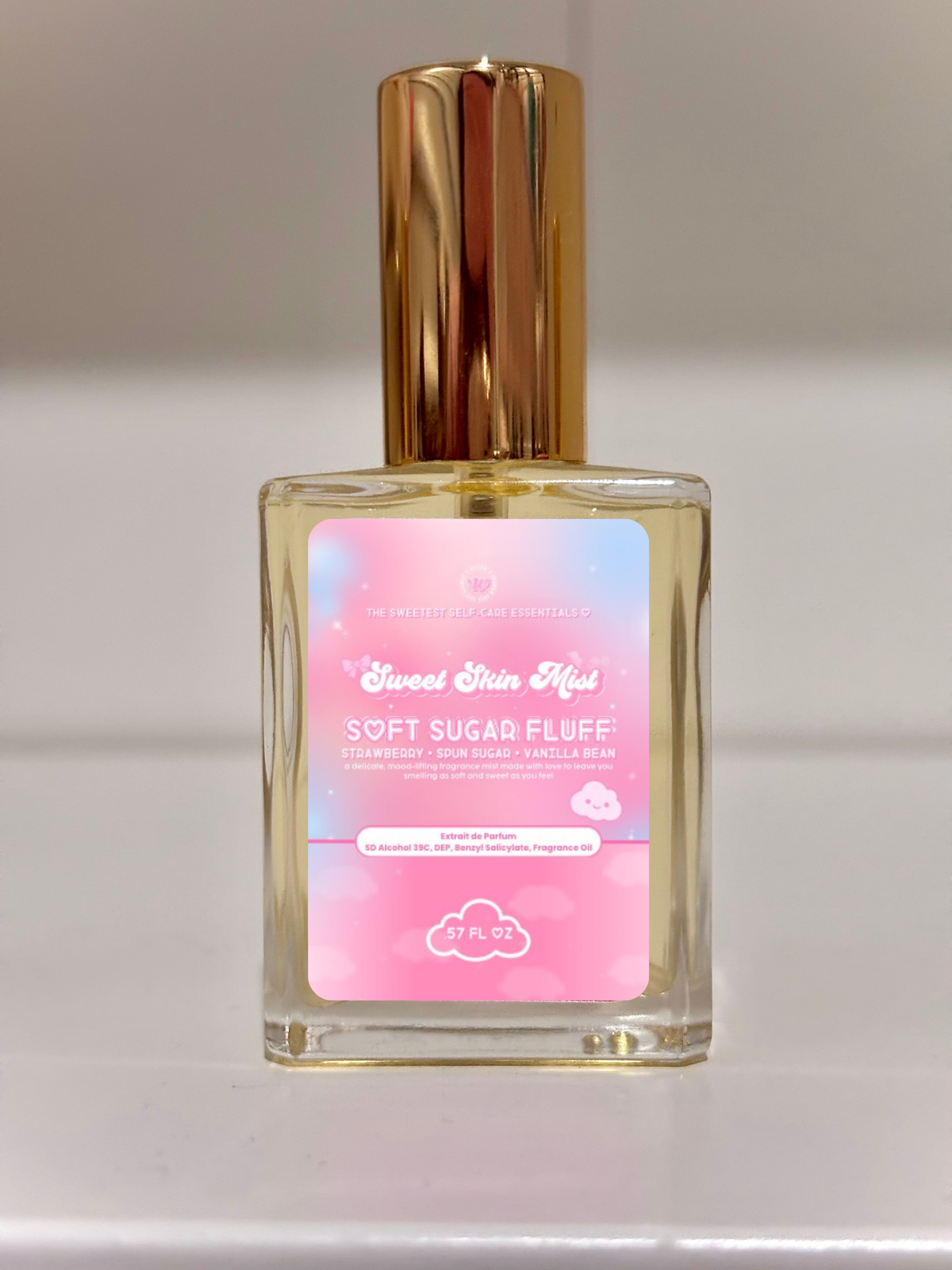 soft sugar fluff sweet skin mist