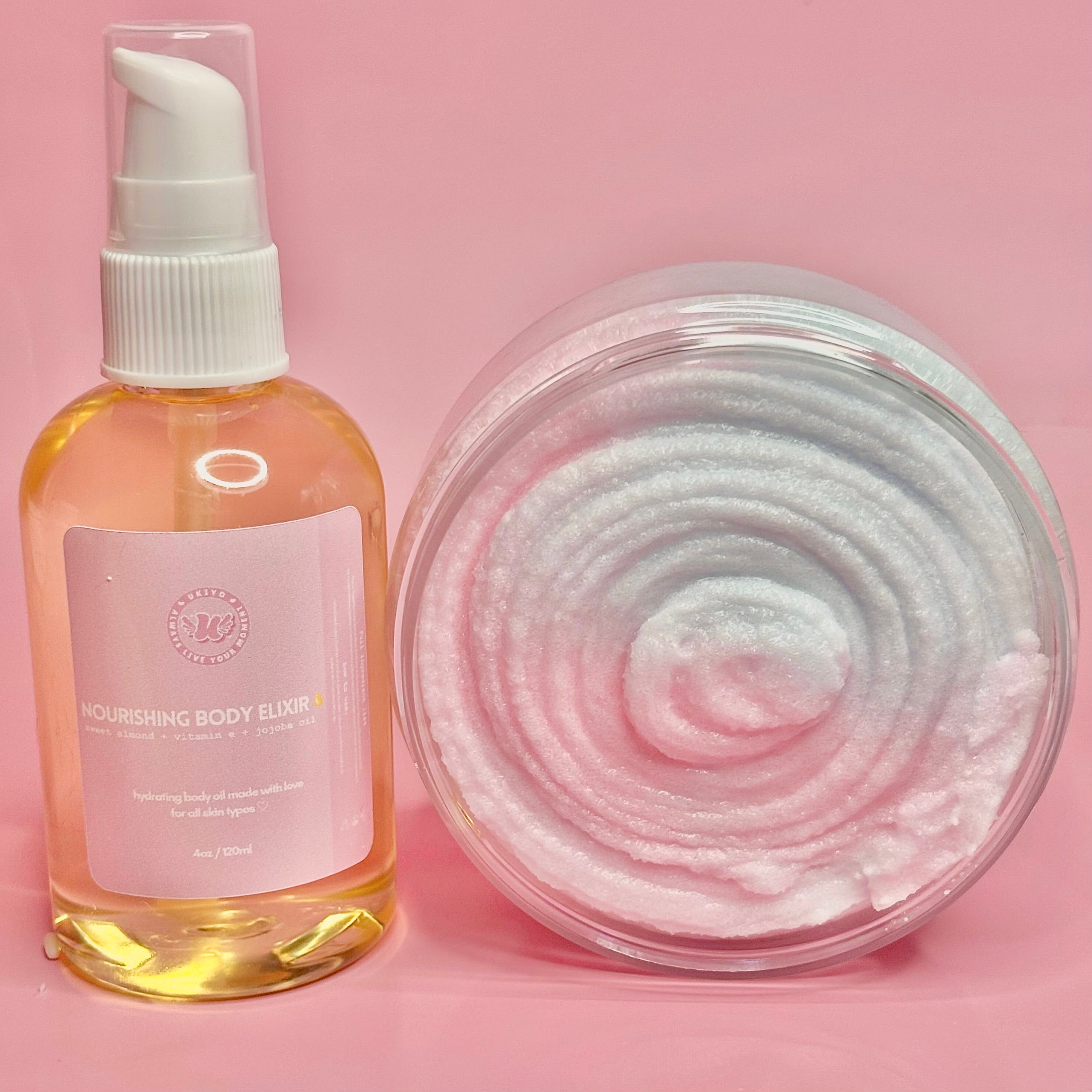 soft sugar fluff body sugar