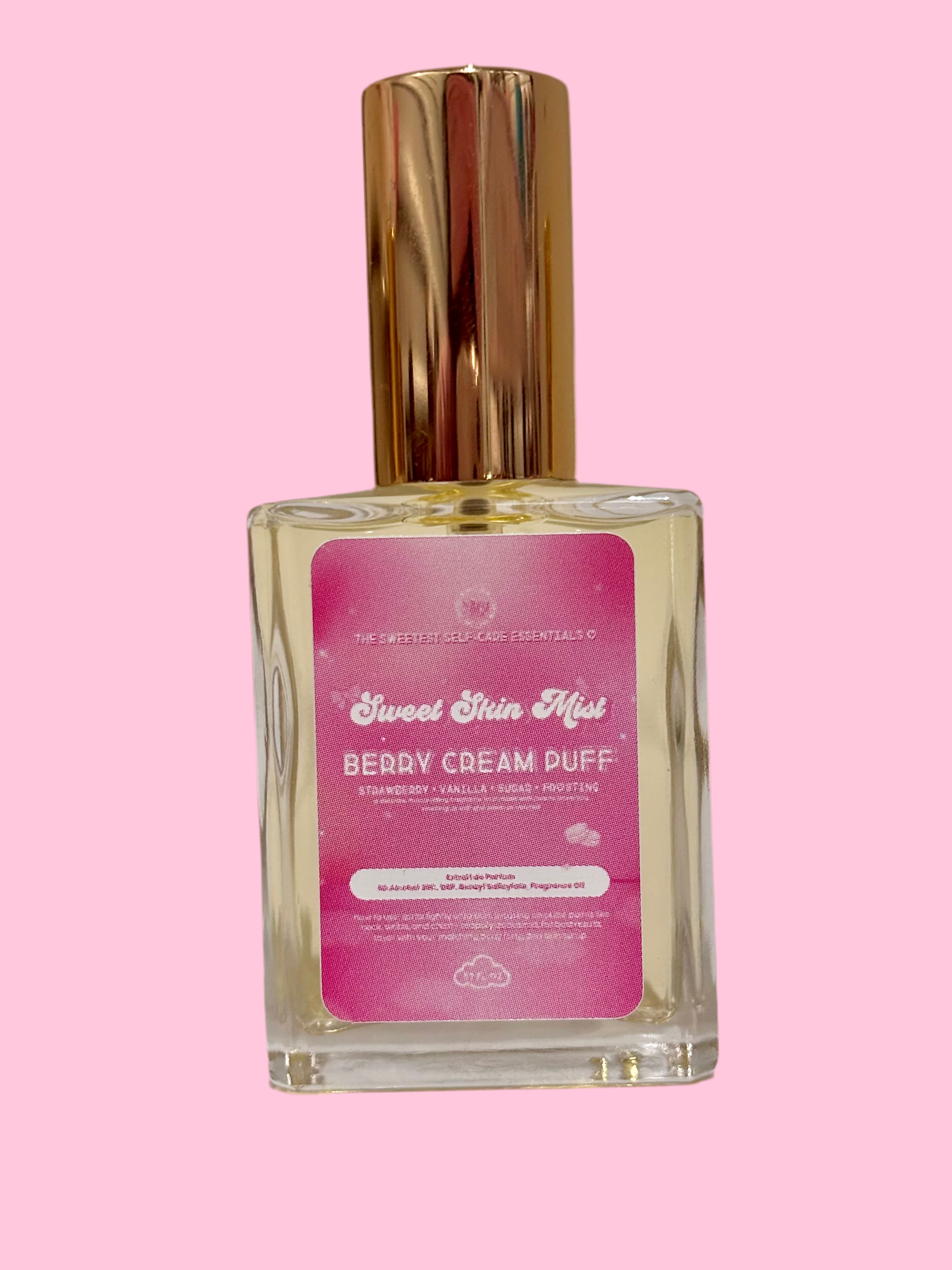 berry cream puff sweet skin mist