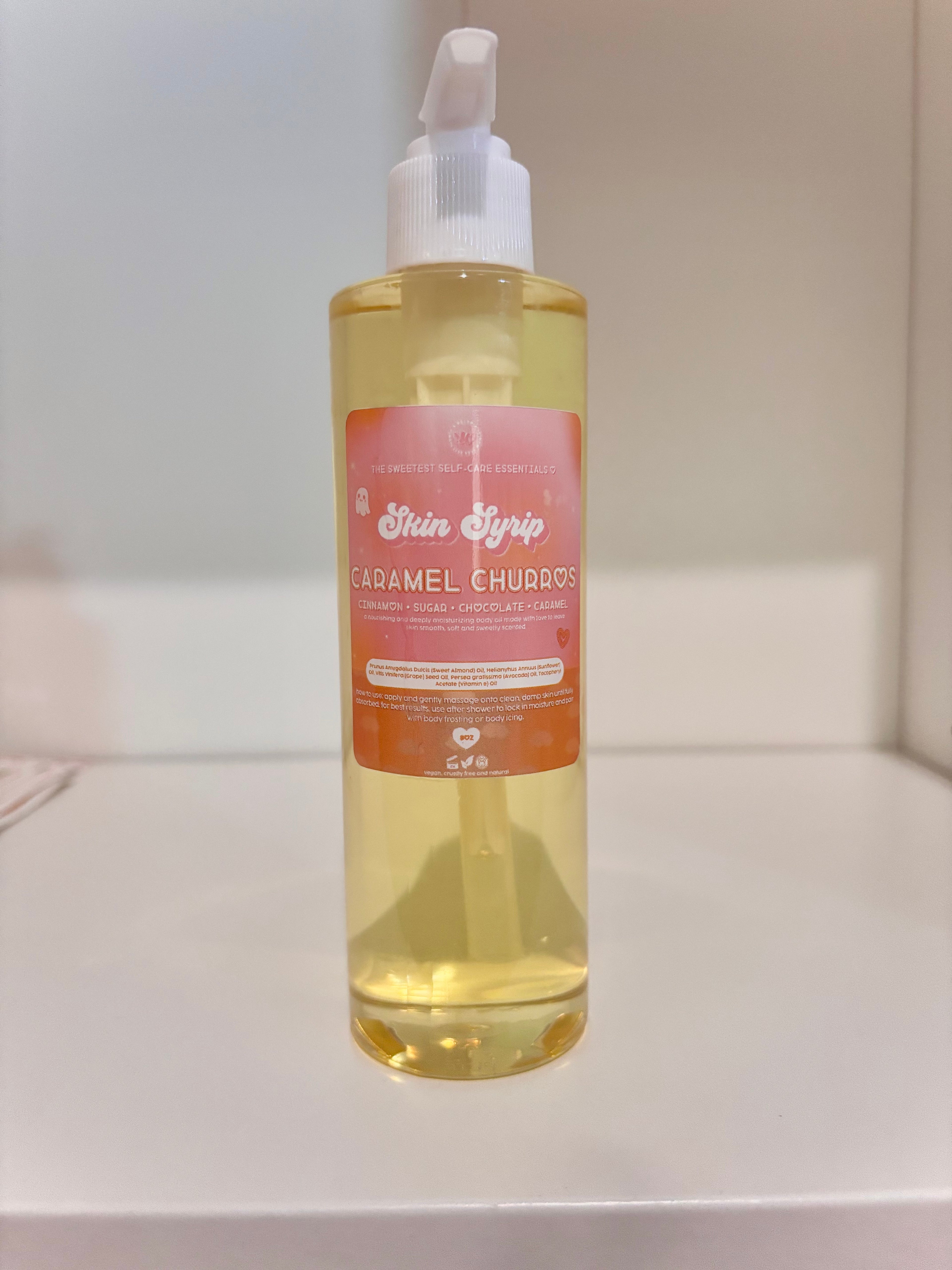 caramel churros skin syrup